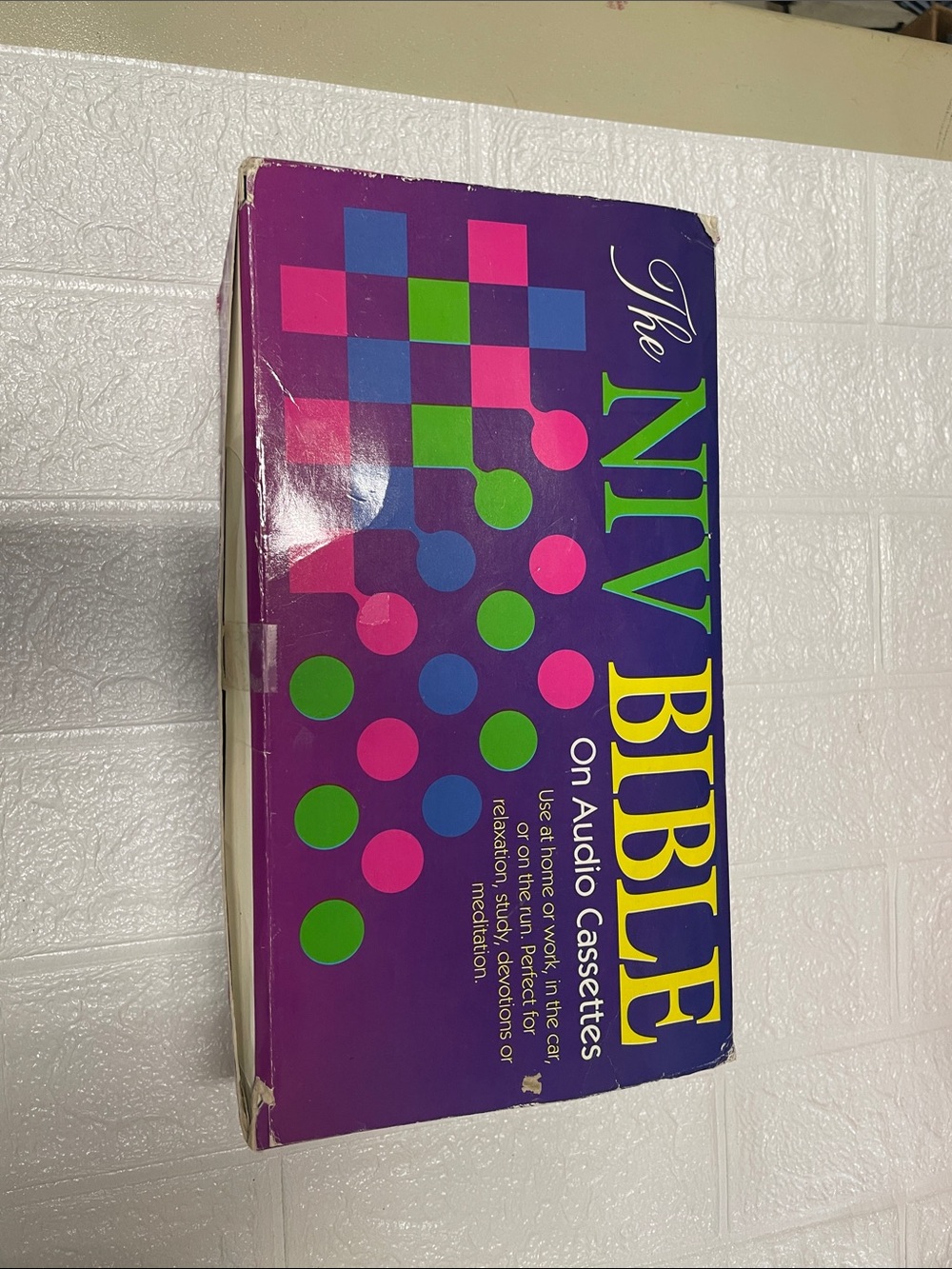 Vintage The NIV Bible On Audio Cassettes Complete Box Set